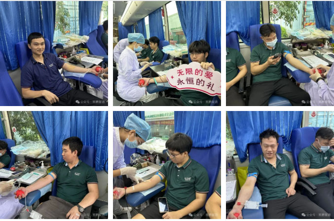 无偿献血传真情 助力生命暖人心公司组织开展爱心献血活动-深圳市创智为新能源技术有限公司