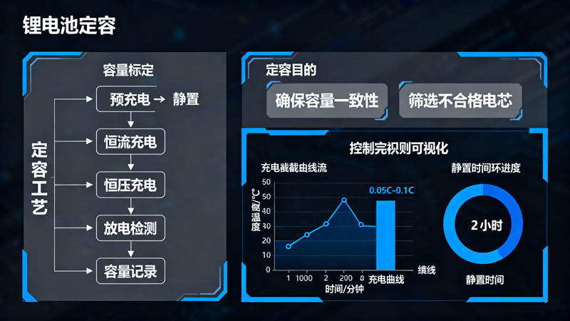 锂电池“定容”的目的及控制要素-深圳市创智为新能源技术有限公司